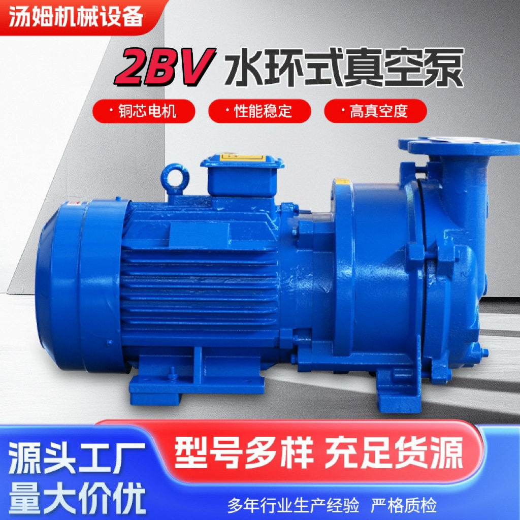2BV水环式真空泵2bv液环泵开料机耐腐蚀高真空抽气泵厂家直销水环