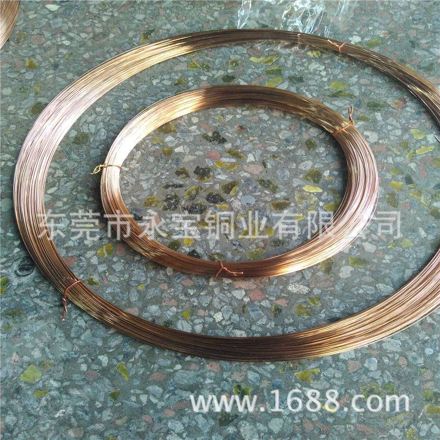 C17200铍铜线 细小0.05 0.1mm铍铜丝 宁波铍青铜线直销