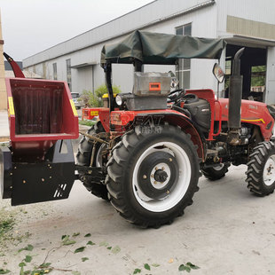 拖拉机带树枝粉碎机 拖带碎木机 PTO木片机