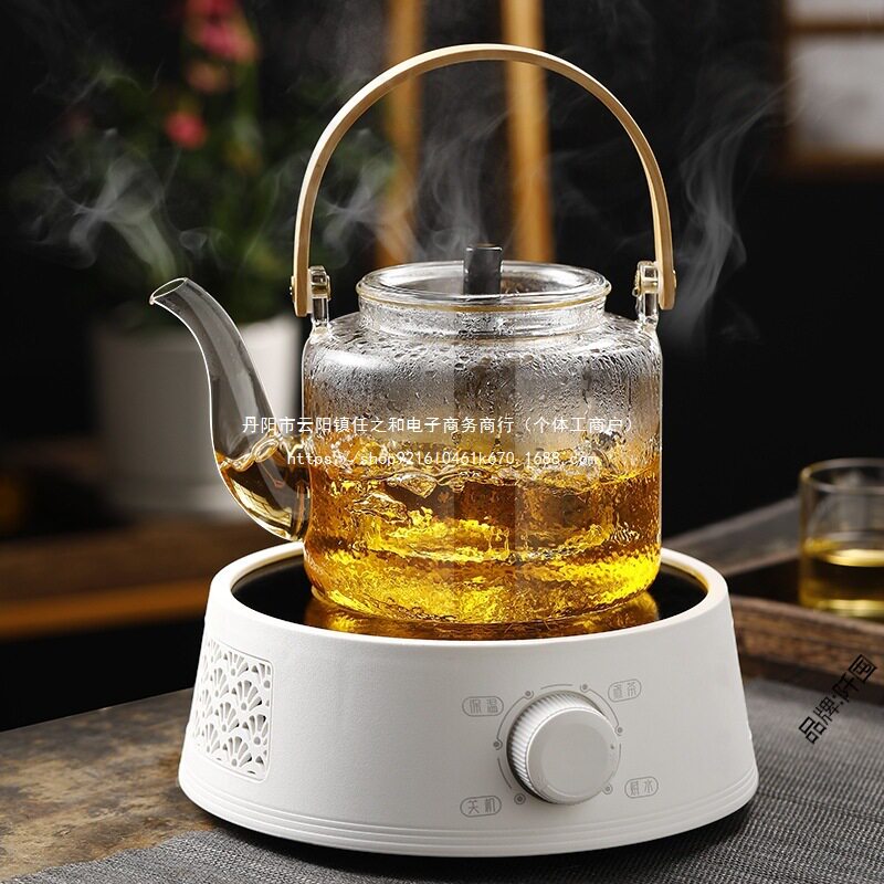 茶壶套装家用煮茶器全自动电陶炉大容量耐高温加厚过滤玻璃烧水壶