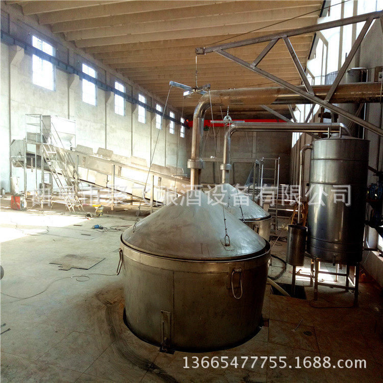 家用小型不锈钢酿酒设备白酒蒸酒锅冷却器配套设备直销商