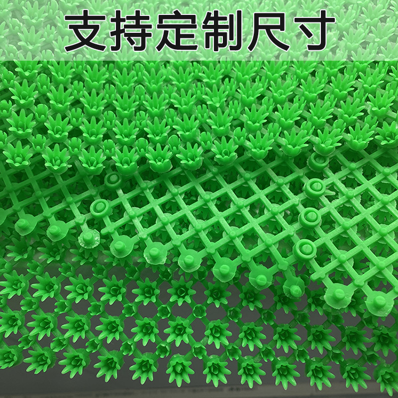 速发假草坪冰箱绿色草席商用冰柜展塑柜生鲜水果防冻垫子示铺料垫