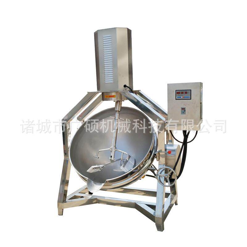 现货怪味胡豆翻炒锅 自动电磁炒锅 行星搅拌炒料机 酱Z料厂油辣椒