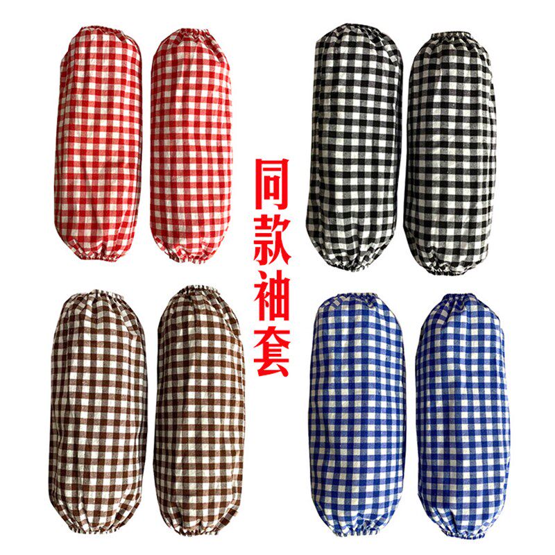 速发厨房子用纯棉背带围裙韩版时服格家做饭防油污工作尚坎涛森