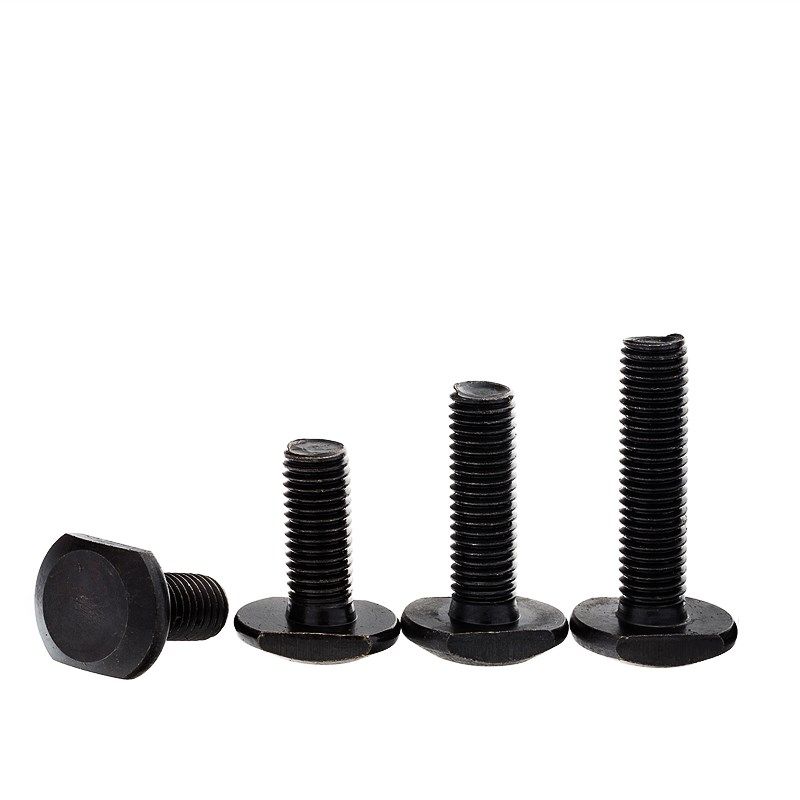 速发号.8级T型螺丝发黑B行槽用螺栓T形压板螺丝模具458钢GT7 M16