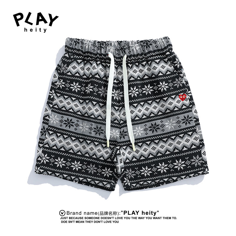 PLAYHEITY夏季男士休闲百搭短裤