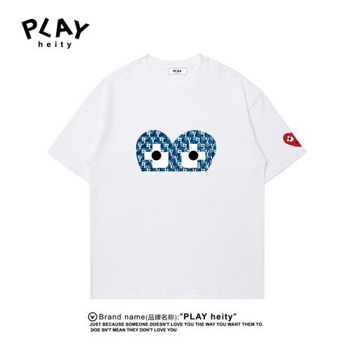 PLAYHEITY夏季新款休闲情侣上衣