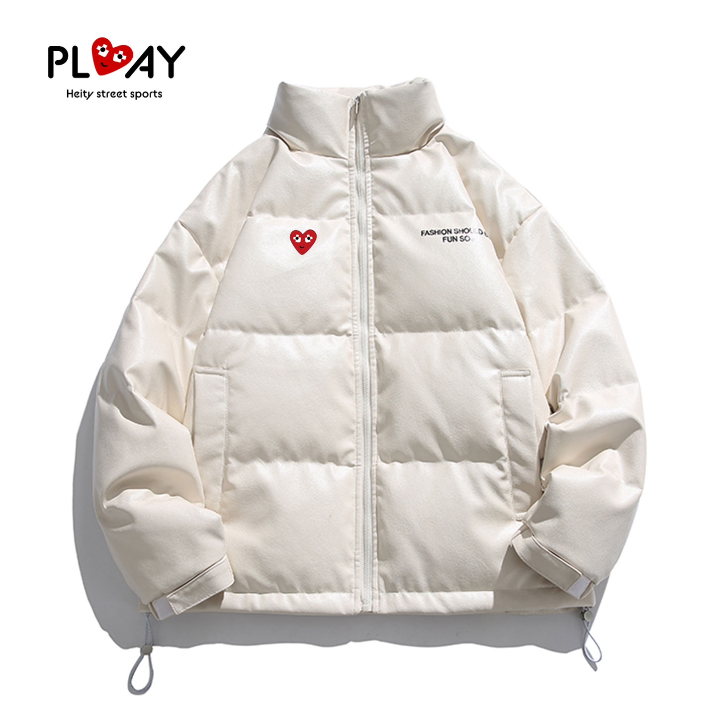 PLAYHEITY冬季男女宽松羽绒服