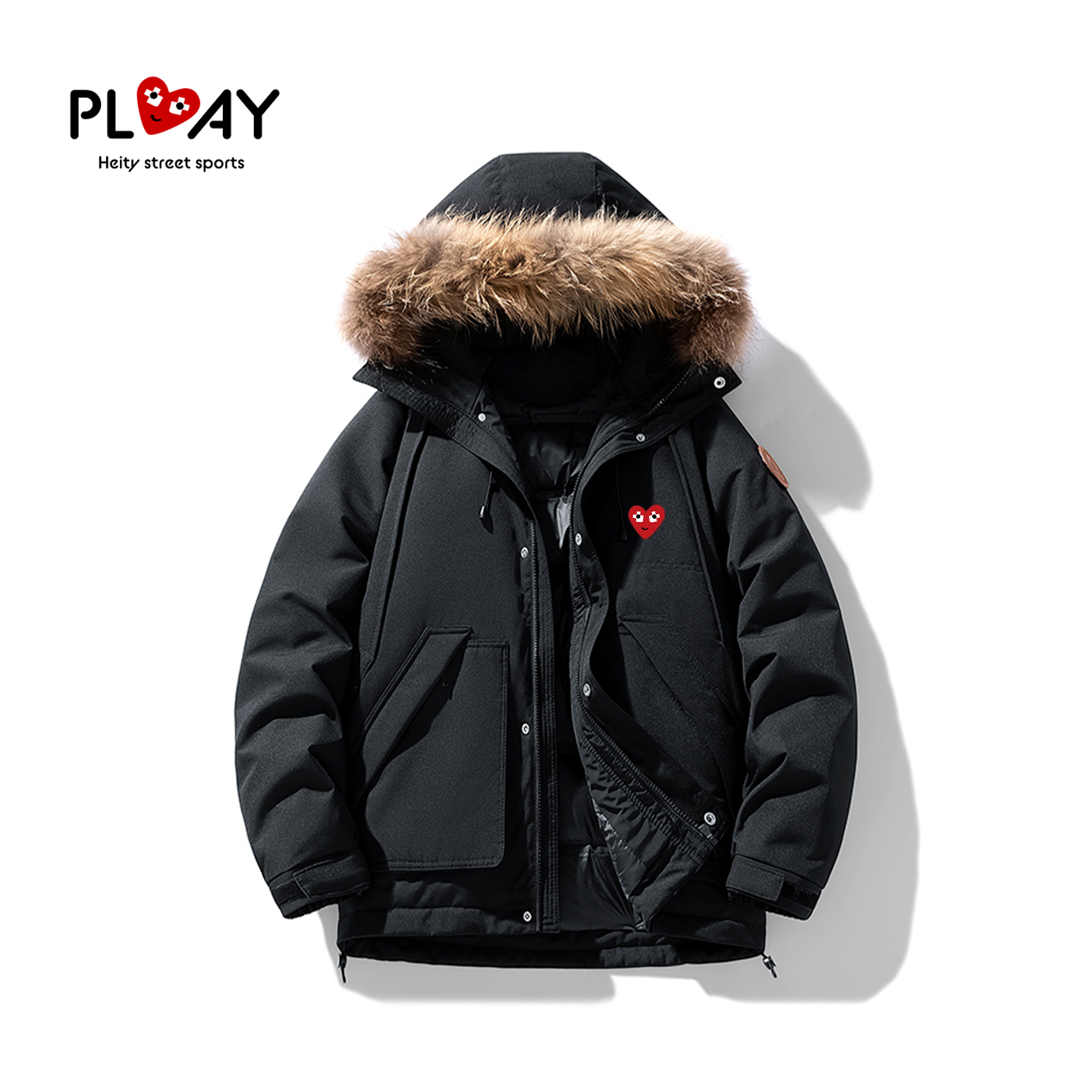 PLAYHEITY冬季男女休闲羽绒服