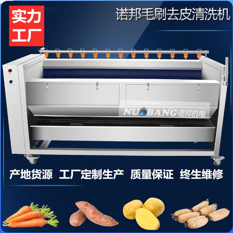 厂家供应魔芋洗泥机 全自动马铃薯去皮机 商用芋头清洗脱皮设备
