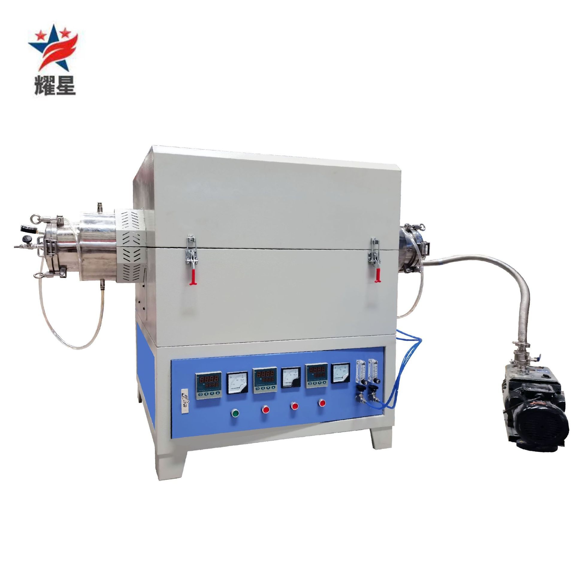 三温区管式电炉 管式生长炉 晶体生长管式电阻炉 多温区电阻炉,五金/工具,实验电炉,淘宝优惠券,粉丝福利购,淘宝优惠卷