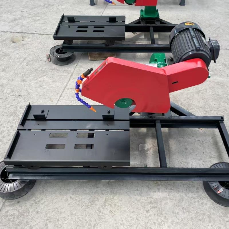 大型台式石材切割机大理石花岗岩耐火砖云石路沿石倒角切石头机