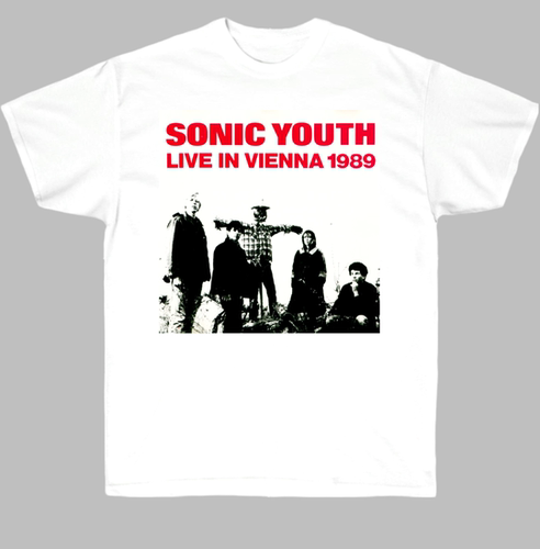 Sonic youth t恤，高速青春颓废音乐噪音美式潮牌复古grunge