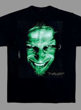 Aphex Twin t恤 shirt 美式复古 come to daddy windowlicker电子
