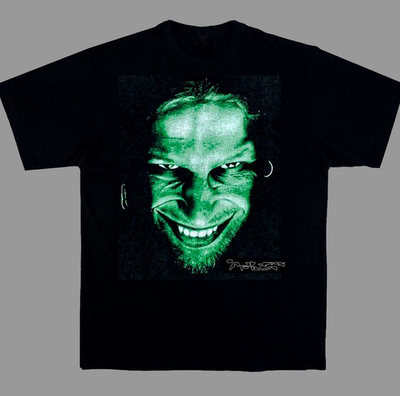 Aphex Twin t恤 shirt 美式复古 come to daddy windowlicker电子