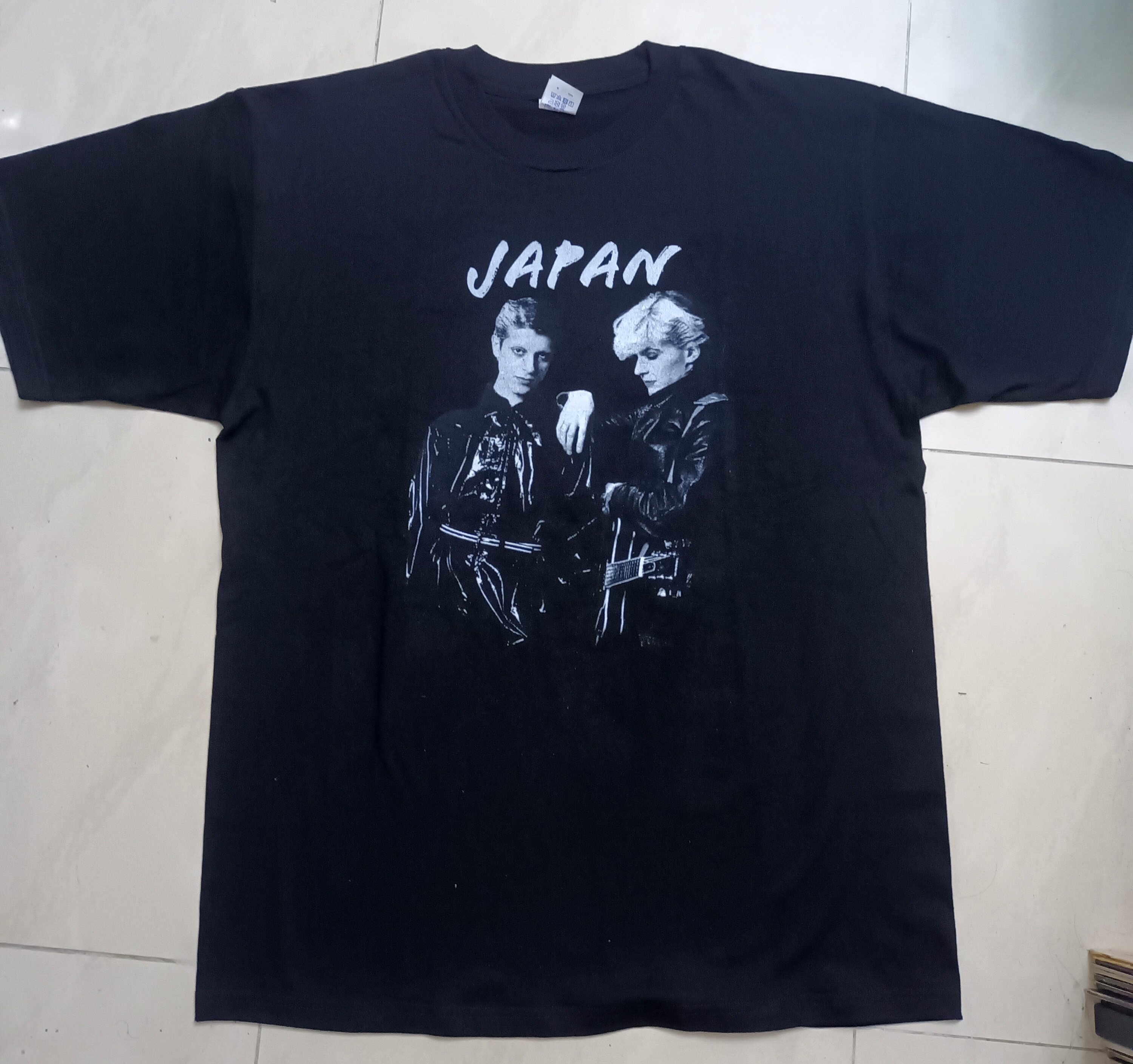 英国摇滚组合japan t-shirt 新浪潮80年代 sylvian