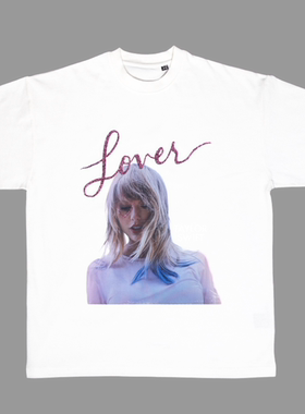 Taylor Swift泰勒斯威夫特专辑LOVER 短袖t恤男女同款shirt