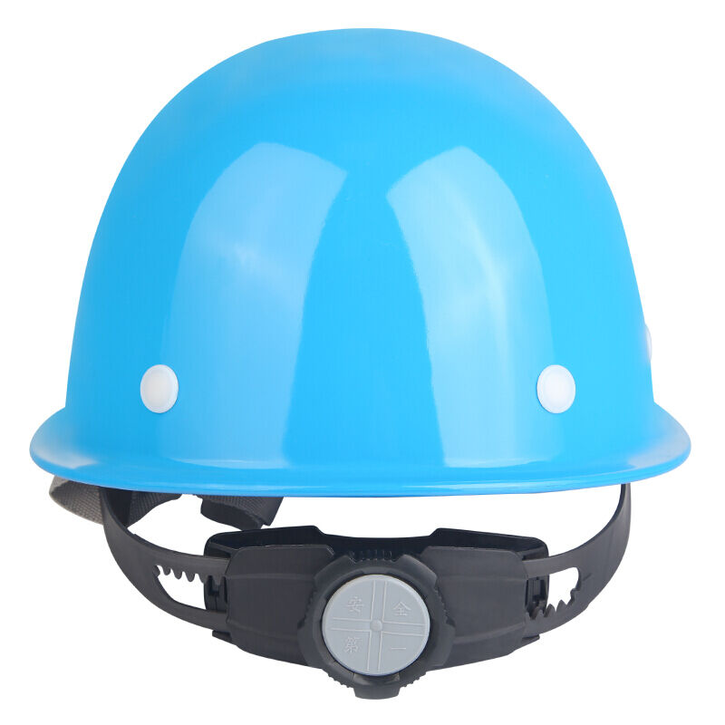 极速新越昌晖圆形钢盔式安全帽玻璃钢高强度工地工程建.筑施工防