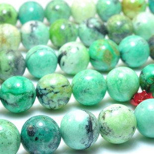 极速磷铝矿天然矿石散珠r饰品光面圆珠手錬DIY材料项链手串珠子半