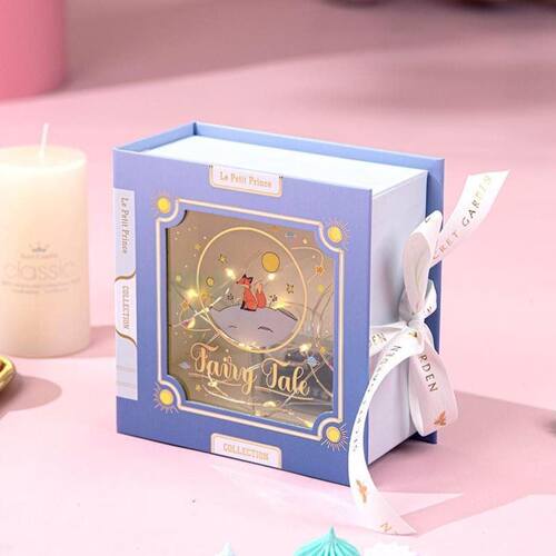 新品Birthday gift packsing box ceremony feeling lipstick box