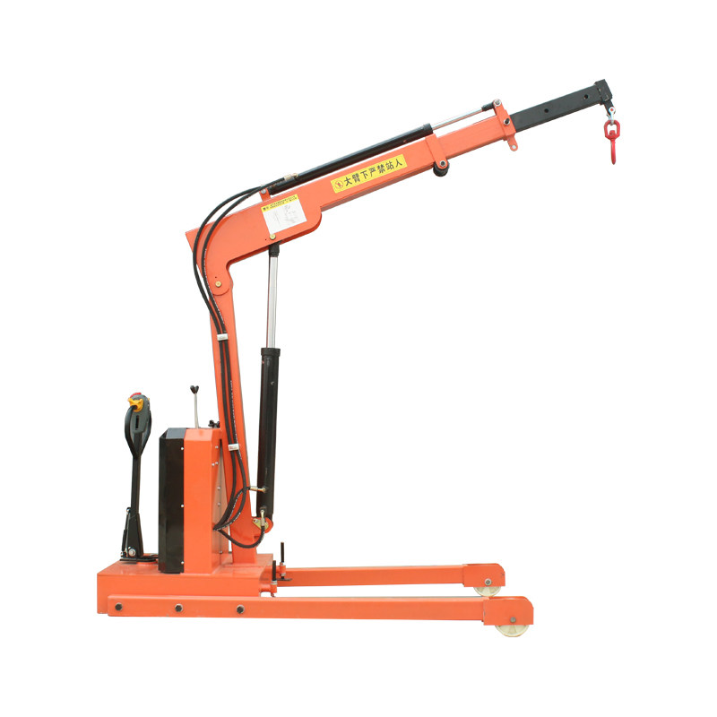 极速吊机小型家用升降提升机1吨电动G移动搬运液压悬臂旋转吊车起