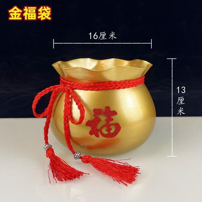 极速仿真花发财果福桶新款抱抱A桶铁艺福桶红色幸运果客厅家居装