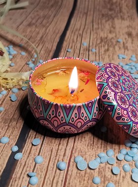 极速6/12/20PCS Empty Tinplate Box ET Cans Candle Jars Making