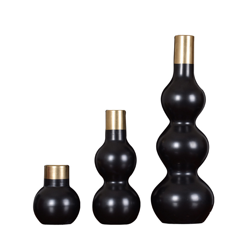 极速景德镇手工做旧陶瓷花瓶家居装饰酒店陶M瓷摆饰复古粗陶工艺