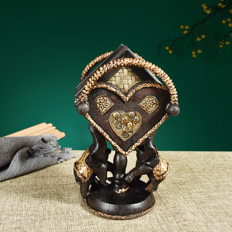 极速泰国木质杯垫隔热垫茶道茶托方形茶垫创意复R古实木咖啡水杯