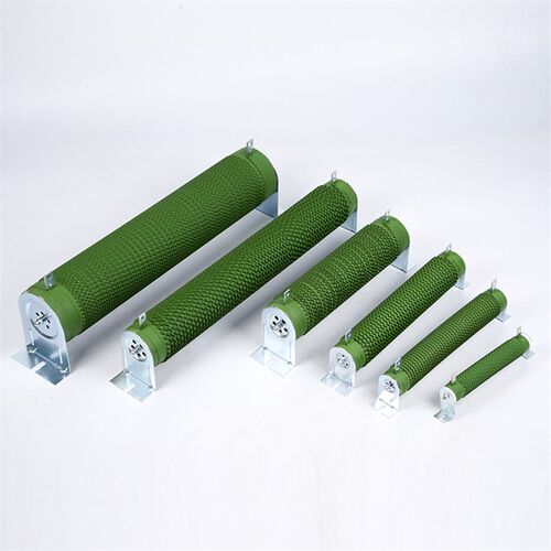 新品RXG20波纹电阻制动刹车老化负载线绕瓷J管放电电阻4000W60R欧