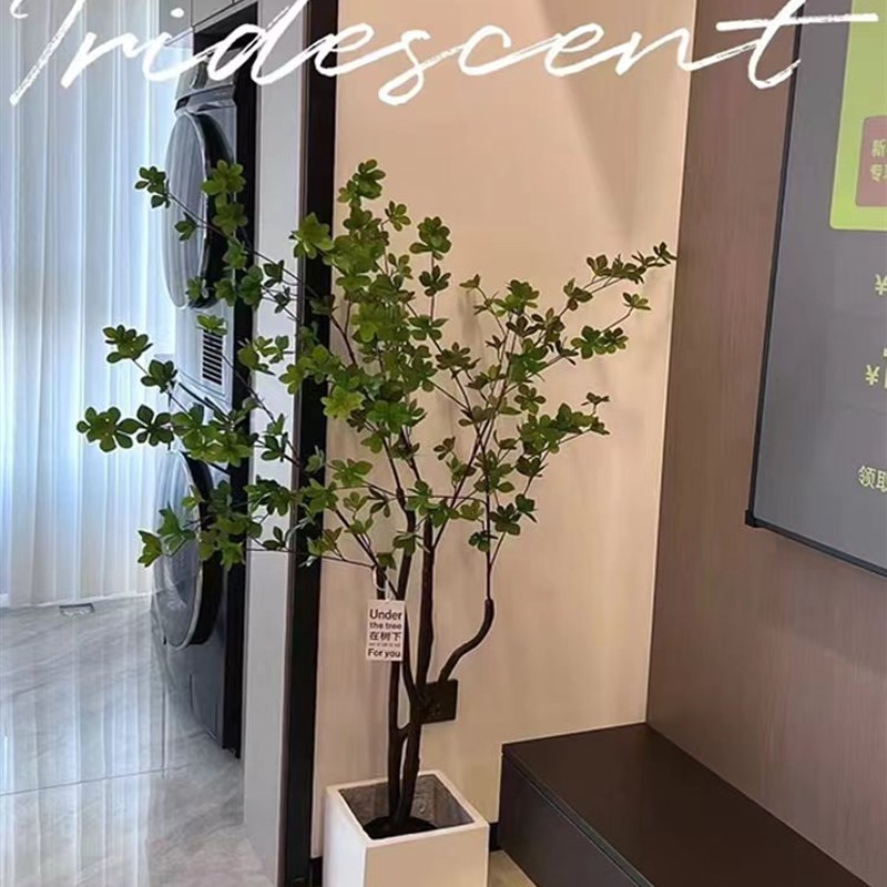 极速吊钟b仿真绿植假绿植装饰室内植物摆件高端轻奢仿生绿植盆栽