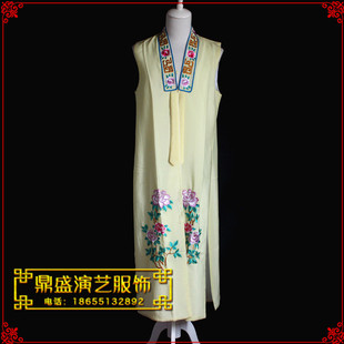 极速对披坎肩背心小生戏服公子才子古装豫剧M京剧越剧戏剧服装戏