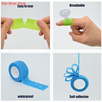 新品4.5m dCute Self Adhesive Bandage Adherent Tape for Finge