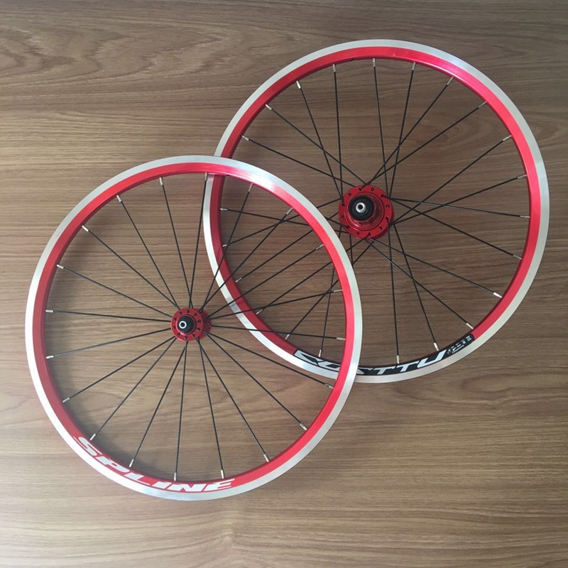 极速6爪b72响/120响 349轮组16寸精编 五培林V刹风行折叠自行车DI