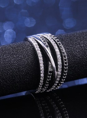 极速Huitan New Twist Ethnic Sztyle Women Finger Rings With B