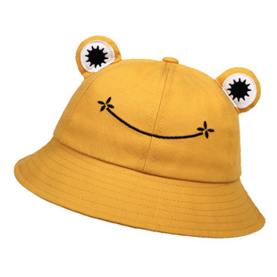 极速Child-Parents Frog Bucket zHat For Women Summer Autumn P