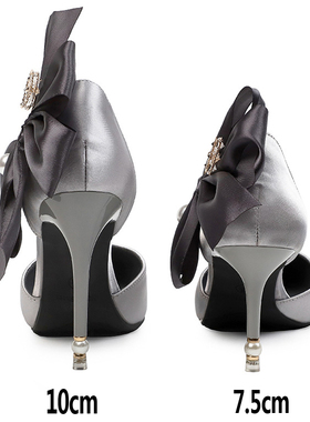 极速2023 New Bow-knot Women PumpsD Designer Shoes High Heels