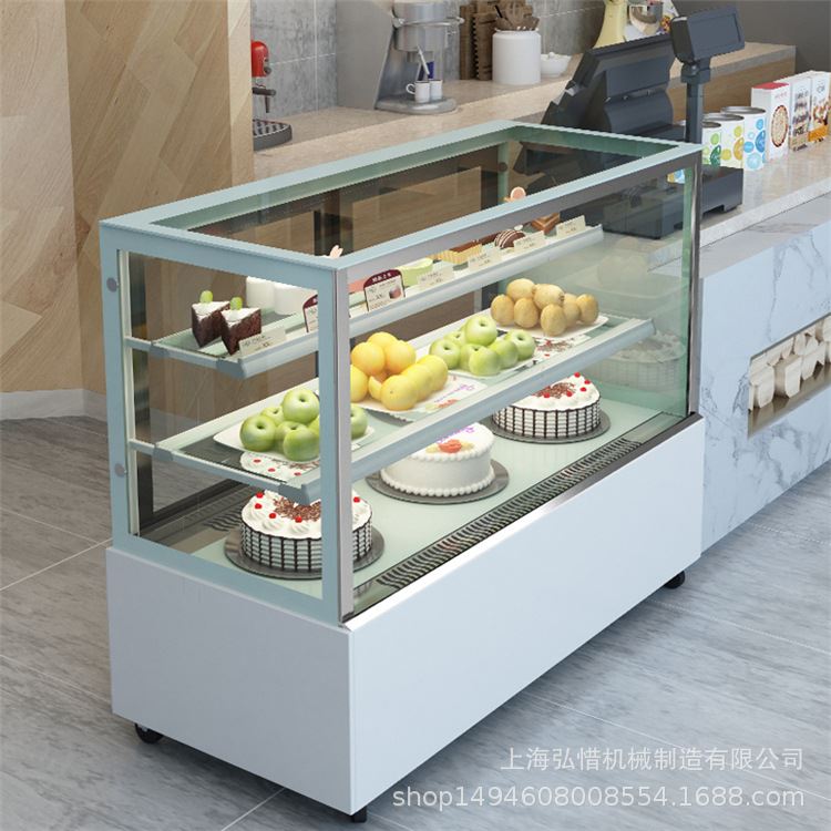 新品商用蛋糕柜 蛋糕展示u柜 冷藏甜品杭宝风冷保鲜柜 圆弧直角台