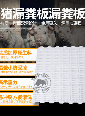 新品猪用漏粪板母猪产床配件仔z猪保育床鸡牛羊兽用塑料接粪板猪