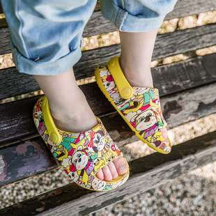 女 1岁2婴幼儿Z洞洞鞋 极速宝宝拖鞋 夏男童室内家居儿童防滑凉拖季