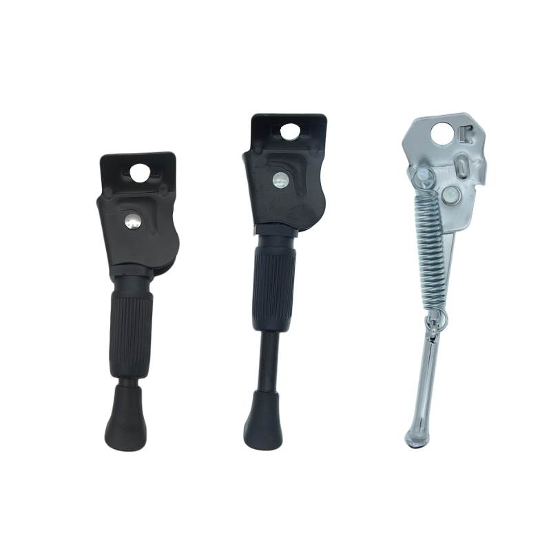 极速14寸代驾电动车折叠车v脚撑停车架自行车侧边撑车撑脚架站架