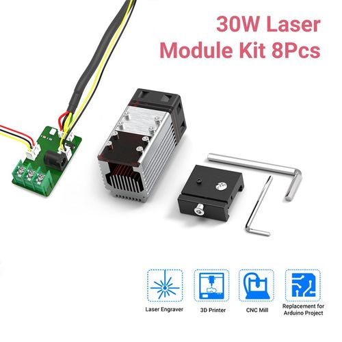 极速30W Laser Engraver Module Kit with 450nm 7.S5W Blue Lase