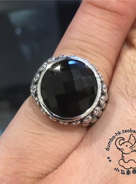 极速Thomas Sabo 汤v玛士 纯银 玛瑙 骷髅头 戒指 TR2005