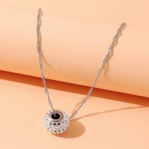 极速【珠黛饰品】奥地利水晶项链--散S落的爱意 三色