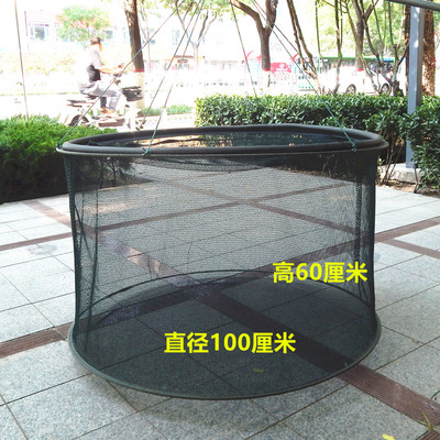 极速锦鲤养殖网箱折叠漂浮网箱鱼护病鱼隔离网箱可折叠Y鱼护折叠