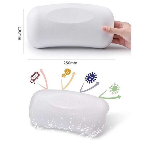 极速Watcerproof PVC Pillows With Suction Cups Bathtub Pillow