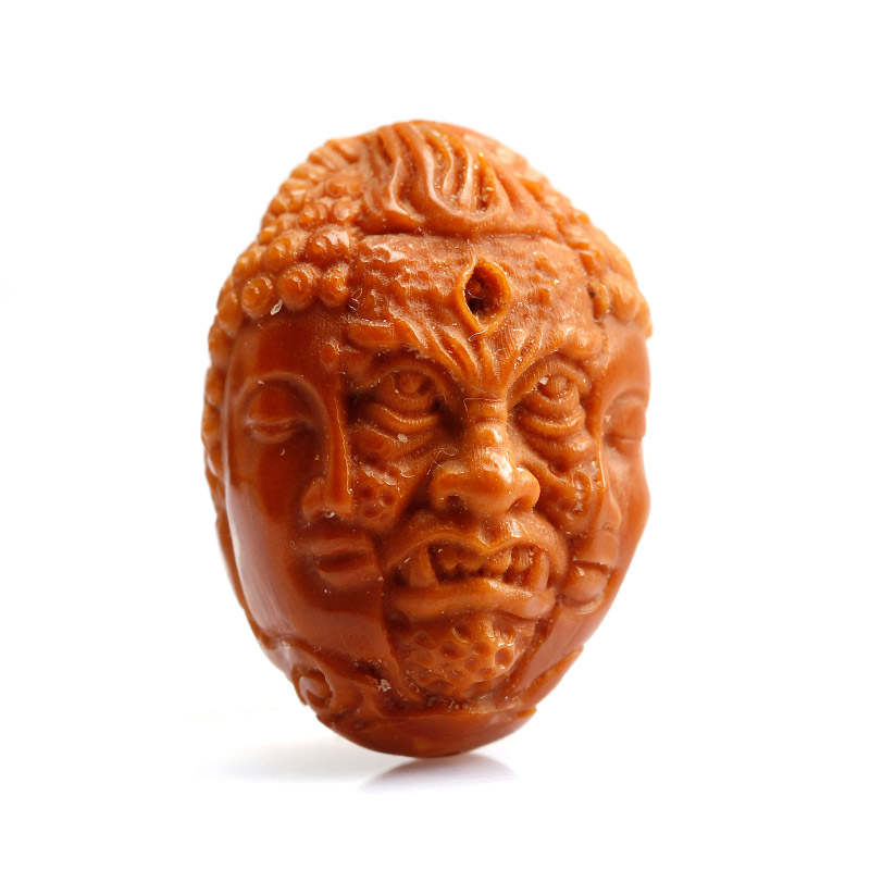 新品橄榄核雕散珠老油核魔由心生一念之差DIY橄榄胡文.玩手串配珠