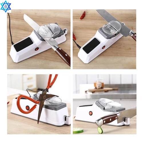 极速USB Eleectric Knife Sharpener Adjustable For Kitchen Kni