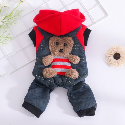 极速狗狗衣服秋冬变身装泰t迪比熊博美柯基小型幼犬猫咪春夏宠物