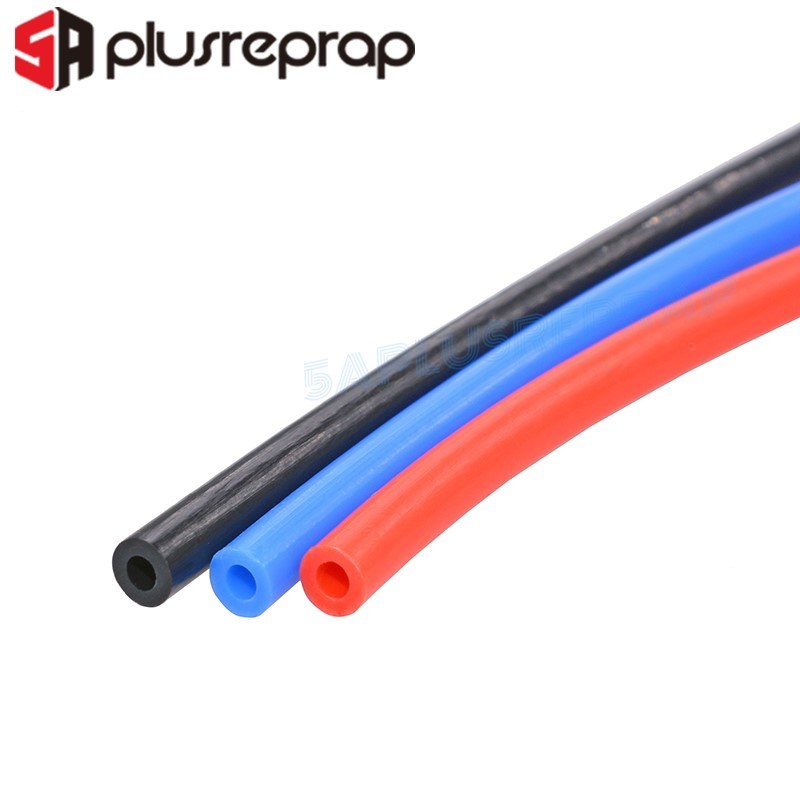 极速1 Meter 2x4mm ID 2mm OD 4mm PTFE Teflon Tube for 3ZD Pri
